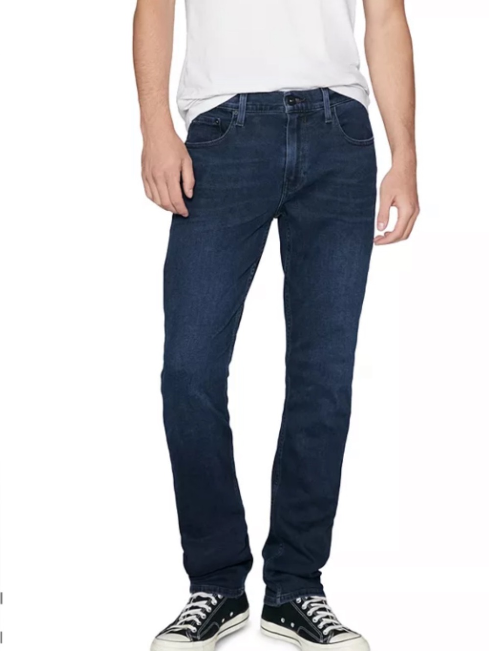 PAIGE Men's Federal Dark Blue Jeans Size-34